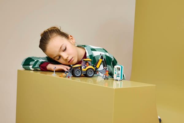 Yellow Backhoe Loader - Image 12