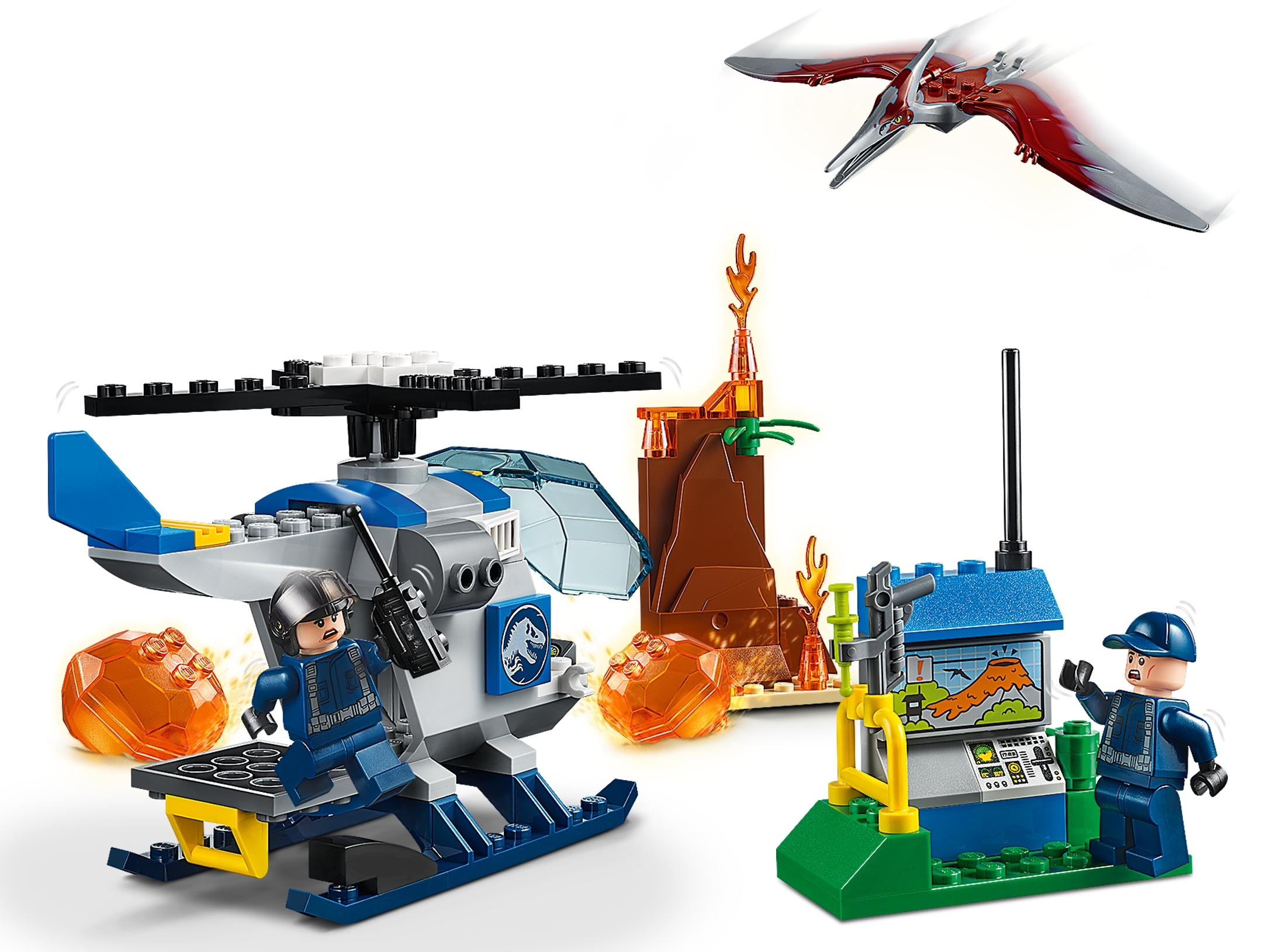 LEGO Juniors Jurassic World Fuga Dallo Pteranodonte Kit 10756 LEGO 