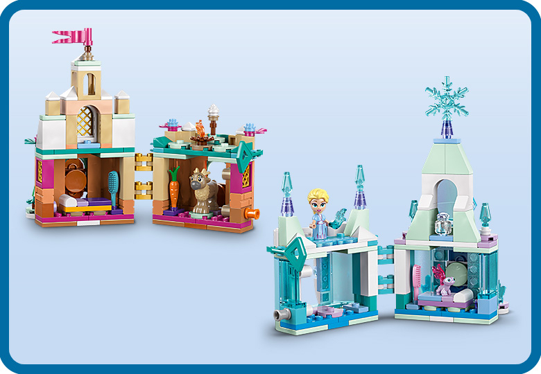 Mini Arendelle Castle & Elsa's Ice Palace 43278 | Disney™ | Buy