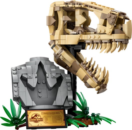 LEGO 76964 - Dinosaurfossiler: T. rex-kranium