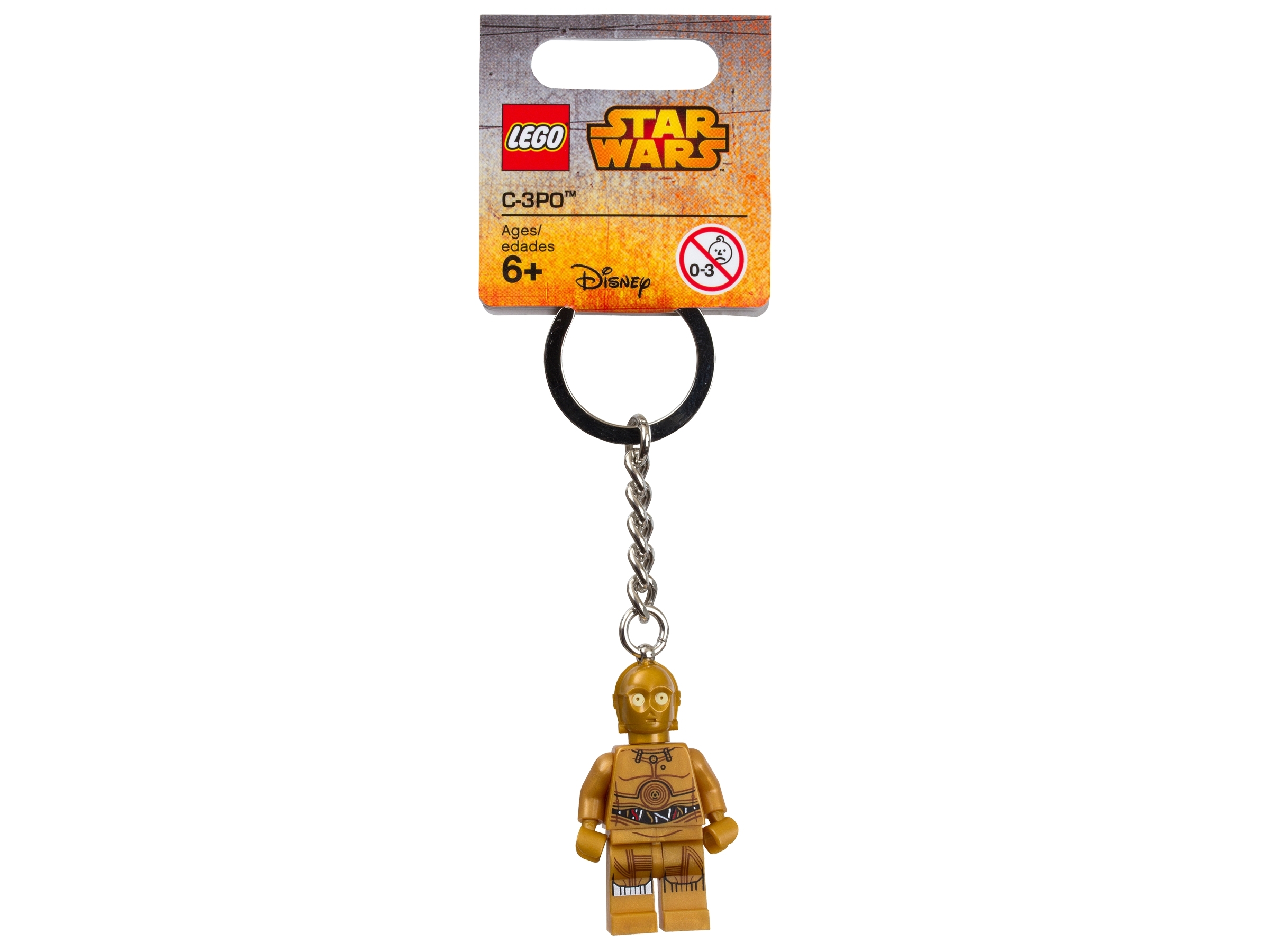 Lego Schlüsselanhänger STAR WARS C-3PO 853471 Keychain