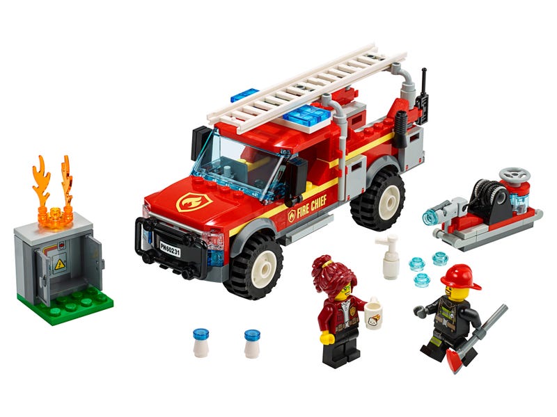  Le camion de la chef des pompiers