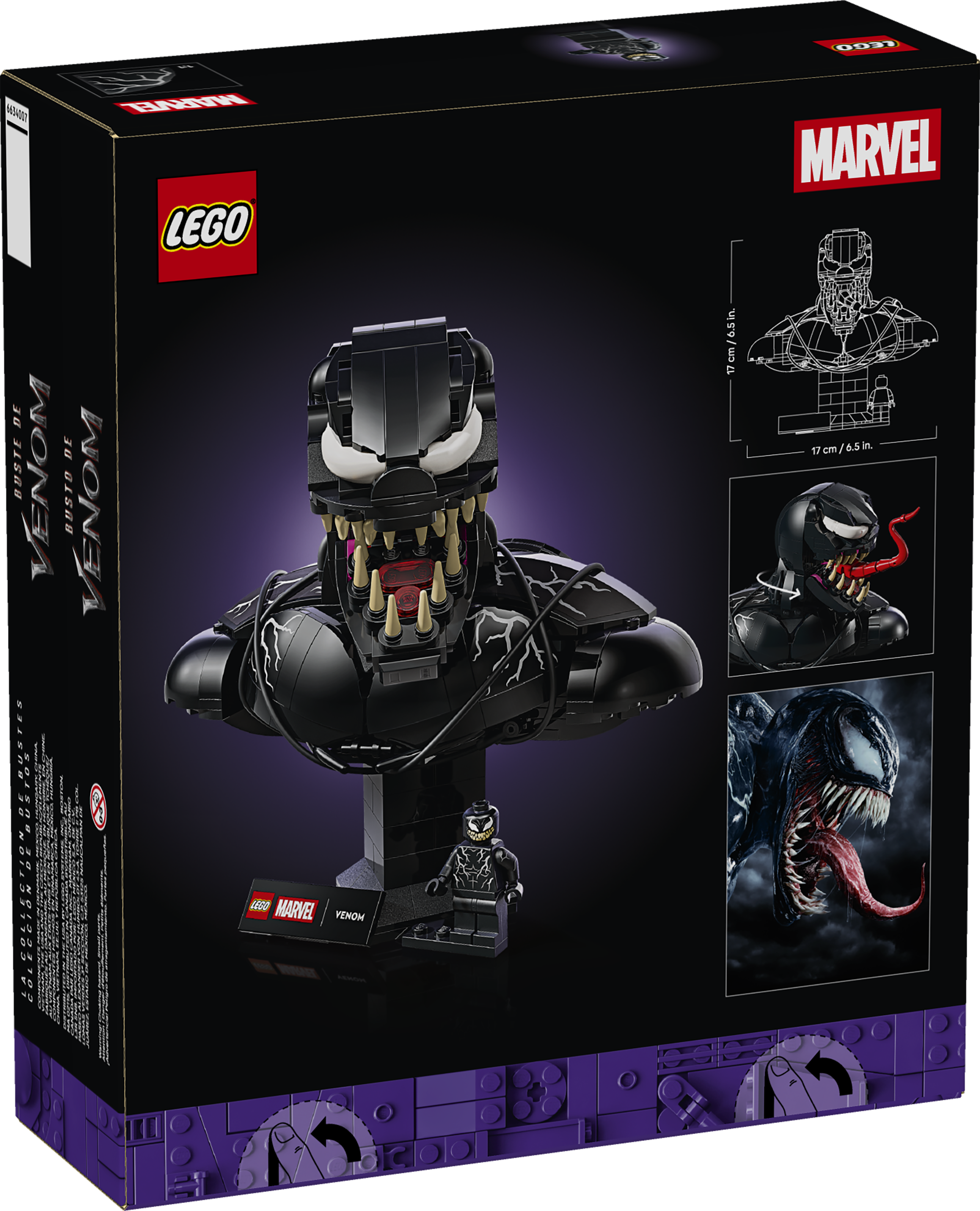 Venom Bust 76356 | Marvel | Buy online at the Official LEGO® Shop US