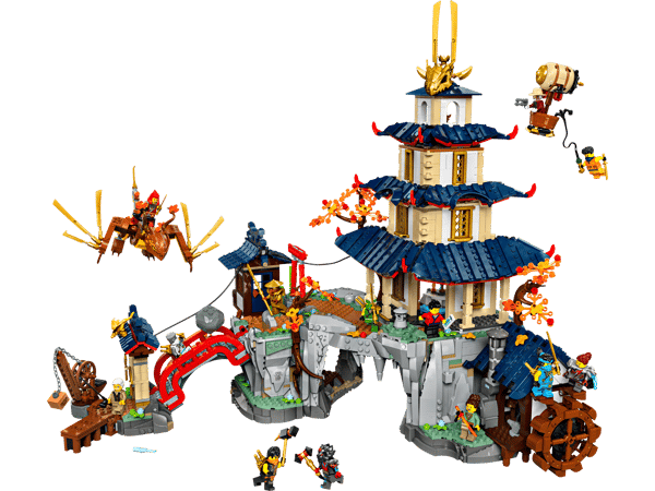 LEGO 71814 La ville au temple du tournoi