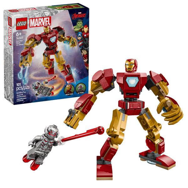 LEGO 76307 Le robot d’Iron Man contre Ultron — visuel 2 sur 8