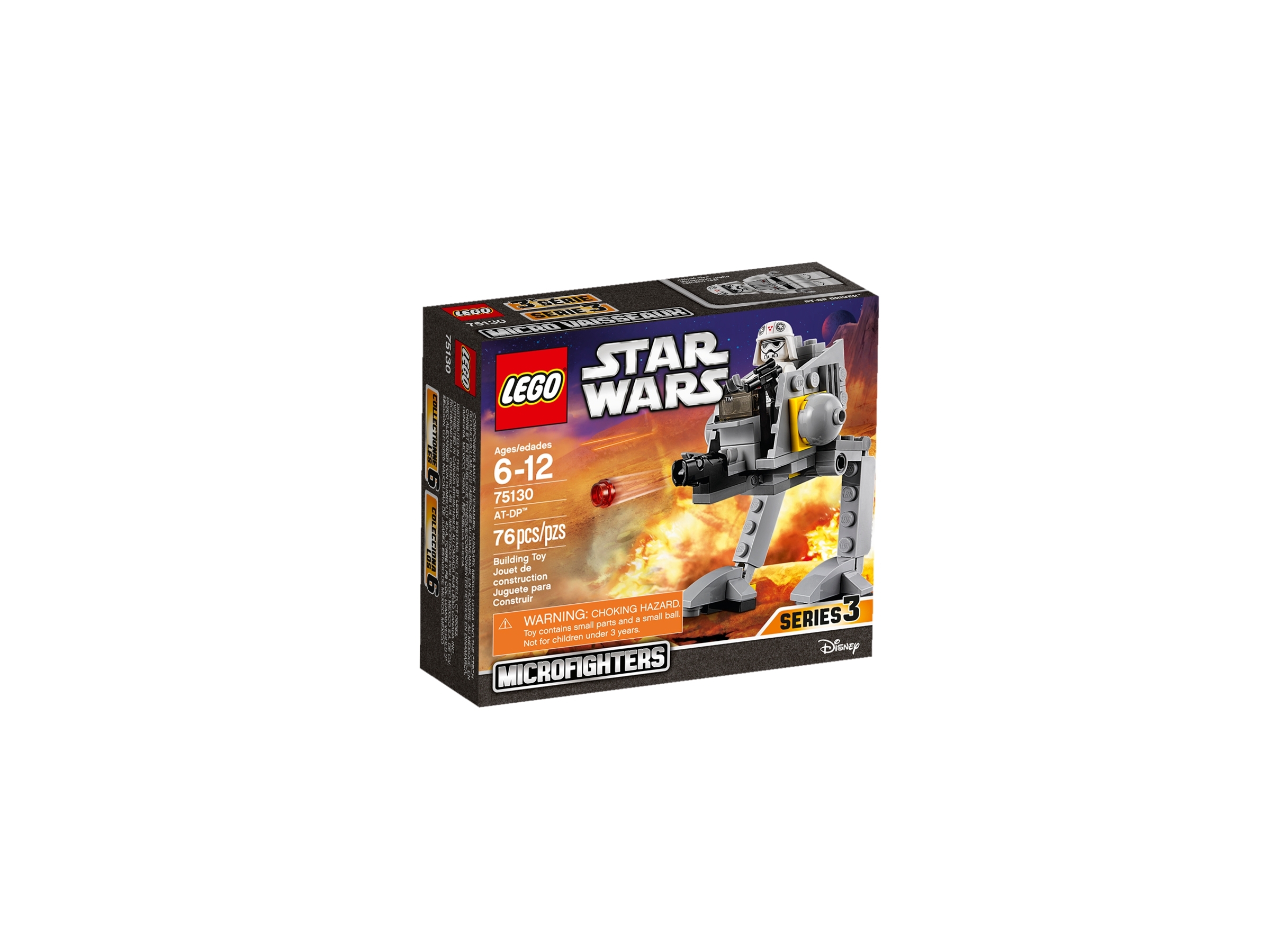 LEGO Star Wars 75130 AT-DP Walker and Driver Microfighters Serie 3 