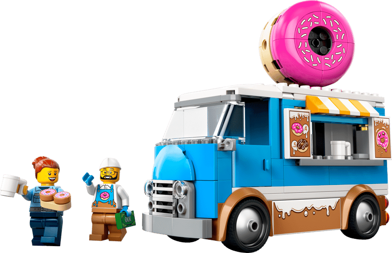 Le set LEGO 60452 Le food-truck de donuts
