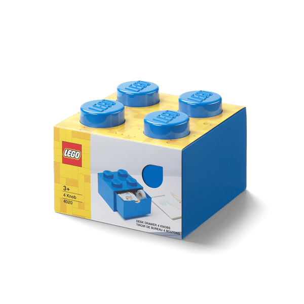 4-Stud Desk Drawer - Blue - Image 3