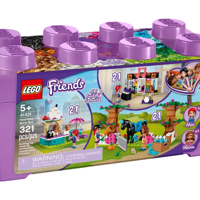 Heartlake City Brick Box 41431 Friends Buy online at the