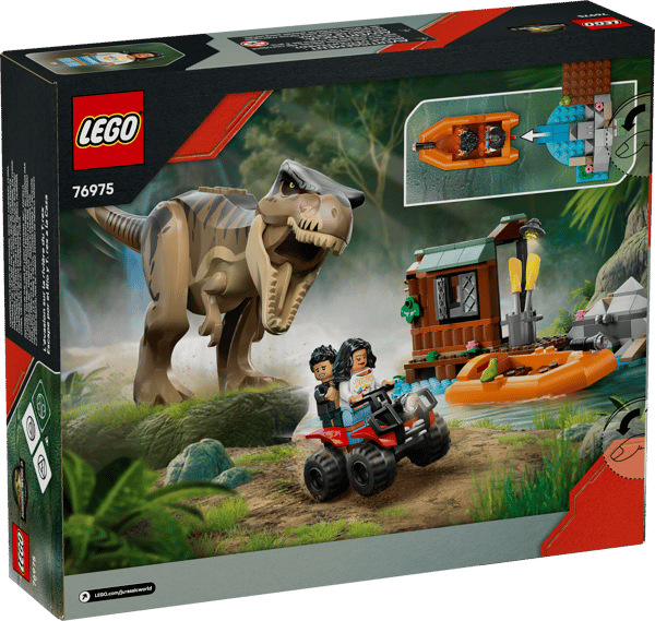 LEGO 76975 Le T. rex et l’évasion sur la rivière — visuel 6 sur 6