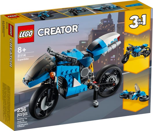 LEGO 31114 - Supermotorcykel