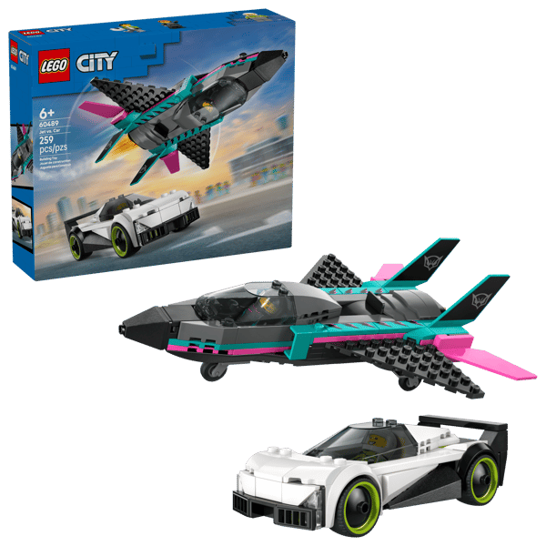 LEGO 60489 Le jet contre la voiture — visuel 2 sur 8