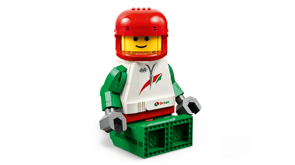 LEGO 40819 Grande minifigurine de pilote de course — visuel 4 sur 6