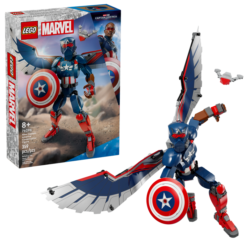 New Captain America Construction Figure 76296 Marvel Buy