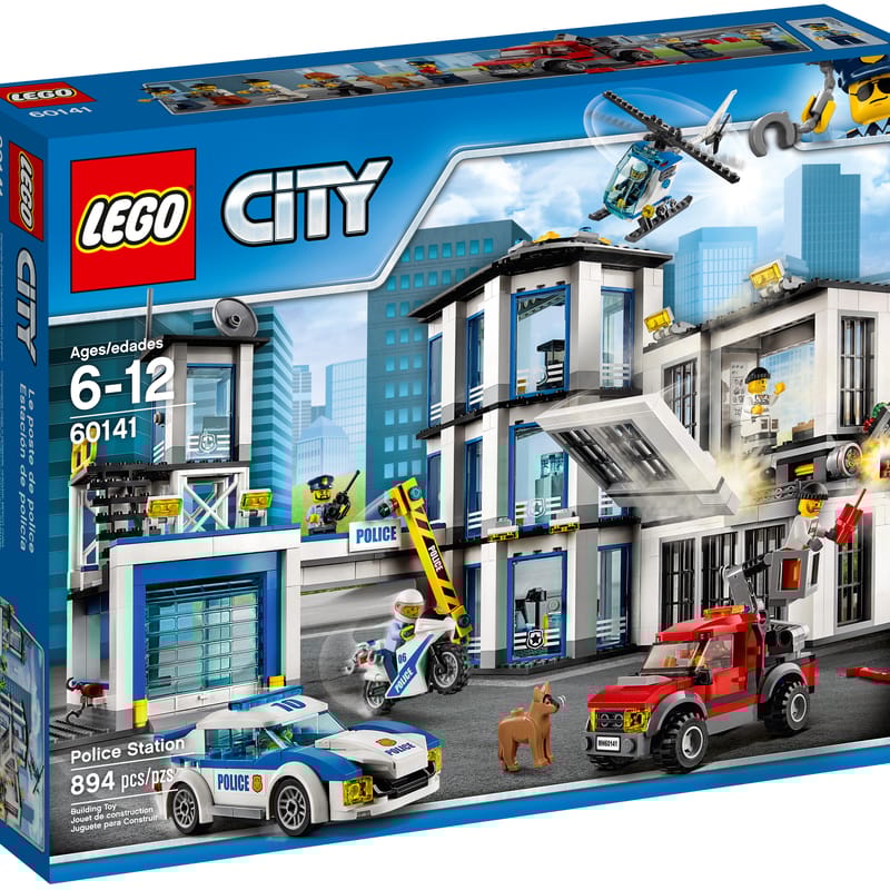 Lego 60141 Instrucciones Lego Comisaria De Policia Instrucciones