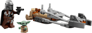 Le speeder bike du Mandalorien et Grogu