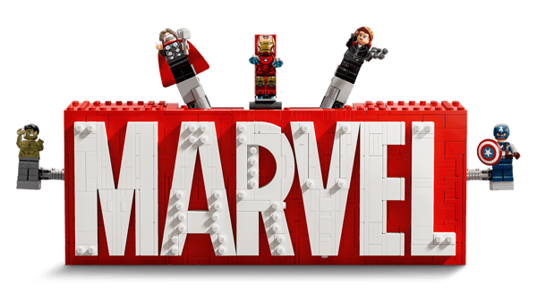 LEGO 76313 Logo MARVEL et ses super-héros — visuel 3 sur 8