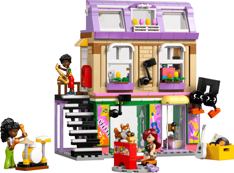 Le magasin de musique et l’appartement - Image 1