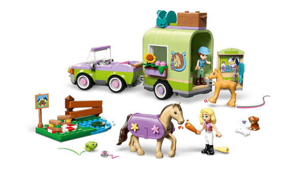 Horse & Baby Foal Trailer - Image 5