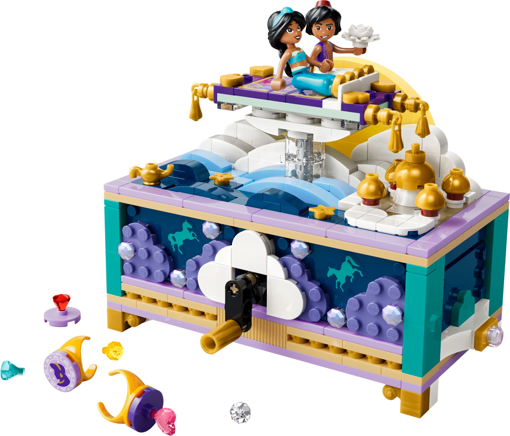LEGO® Disney Princess 43295 La boîte à bijoux de Jasmine - vue 2