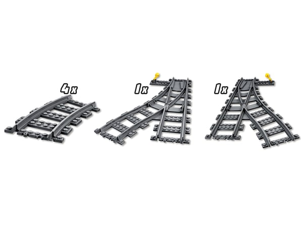 LEGO 60238 Les aiguillages — visuel 4 sur 7