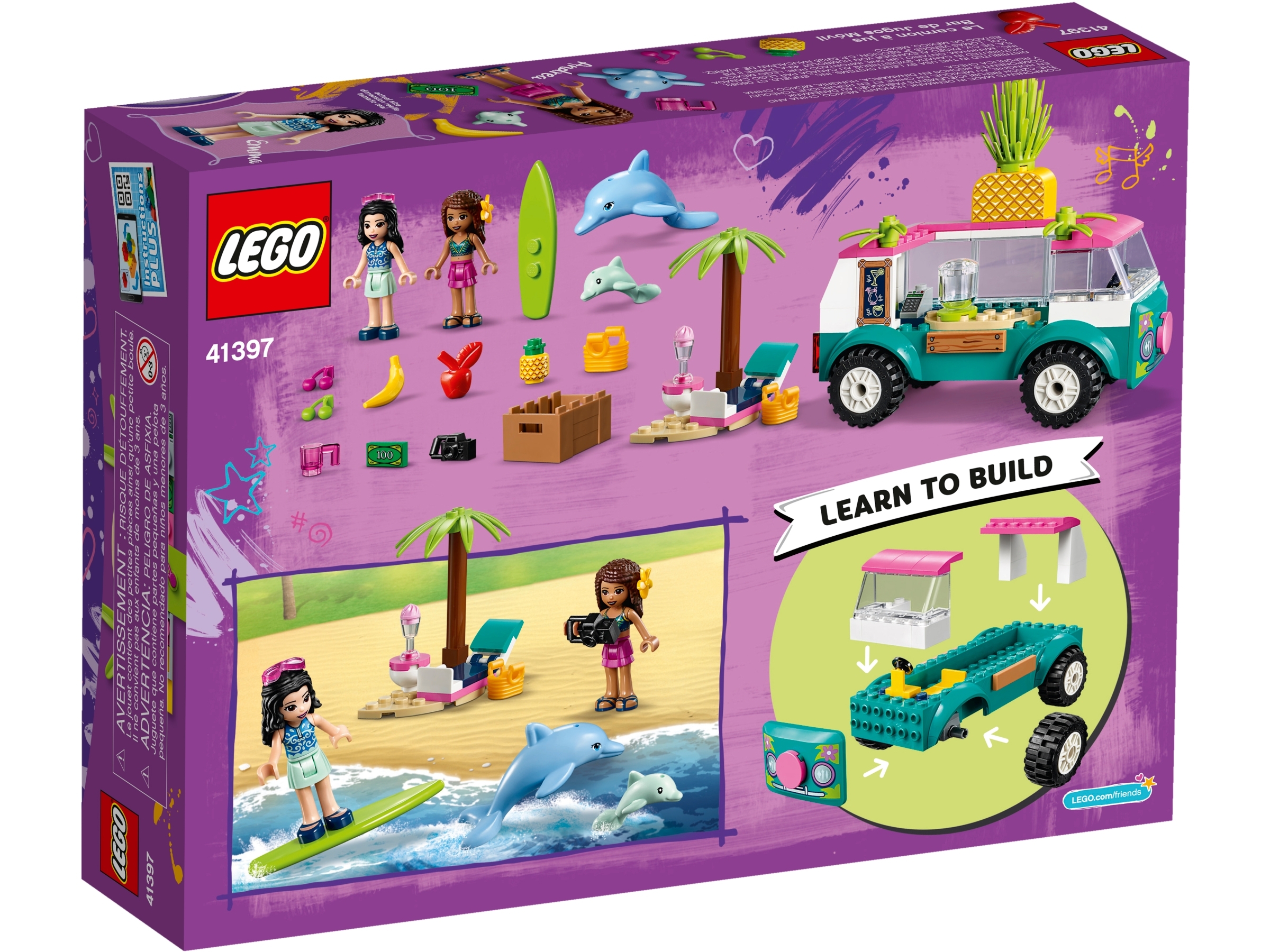 LEGO Friends Juice Truck Toy Playset 41397 BNIB 