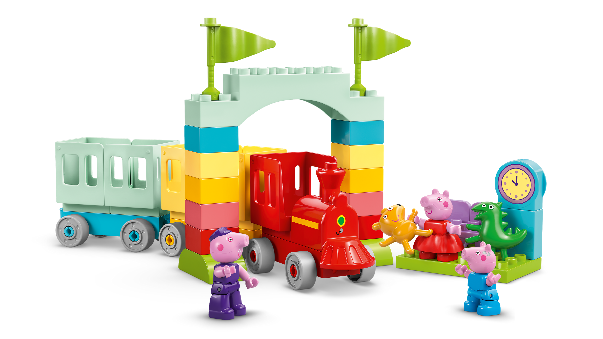 しゅっぱつしんこう！グランパピッグのトレイン 10466 | DUPLO® |レゴ