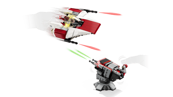 LEGO 75427 SMART Play™ : duel dans la salle du trône et chasseur A-Wing™ — visuel 6 sur 8