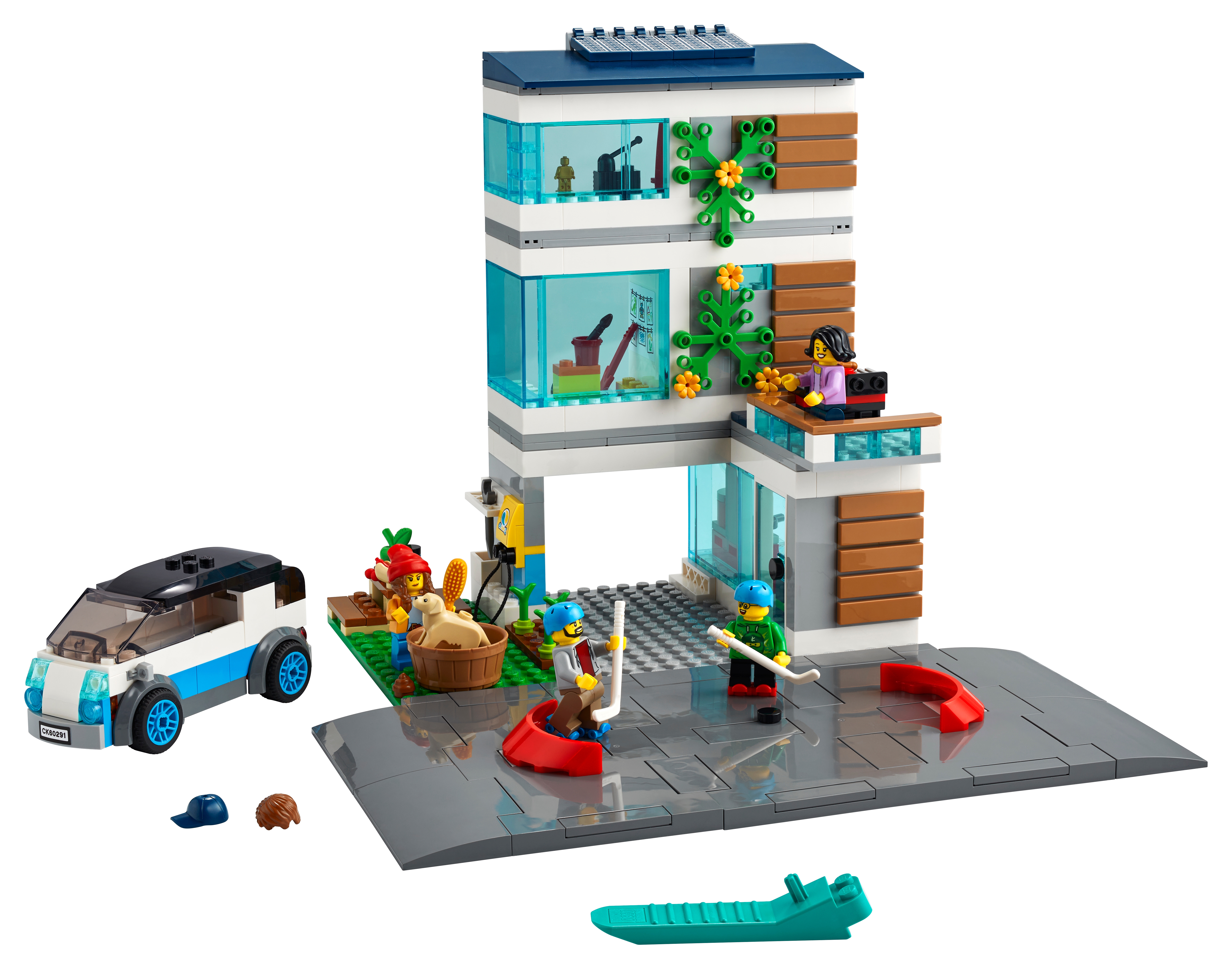 Lego 60291 City Modernes Familienhaus B-Ware 