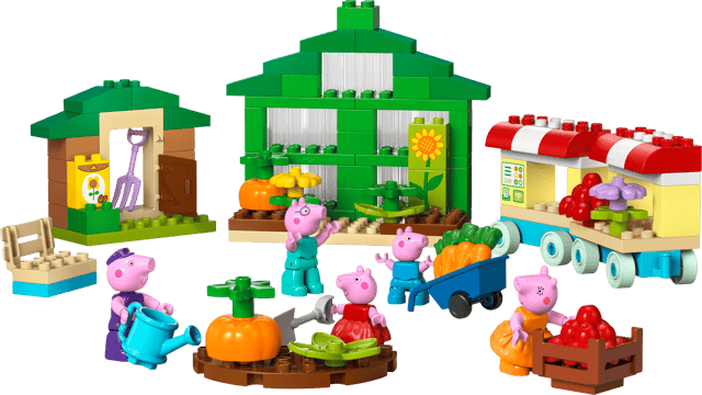LEGO 10461 Grandpa Pig's Garden and Greenhouse, official product image