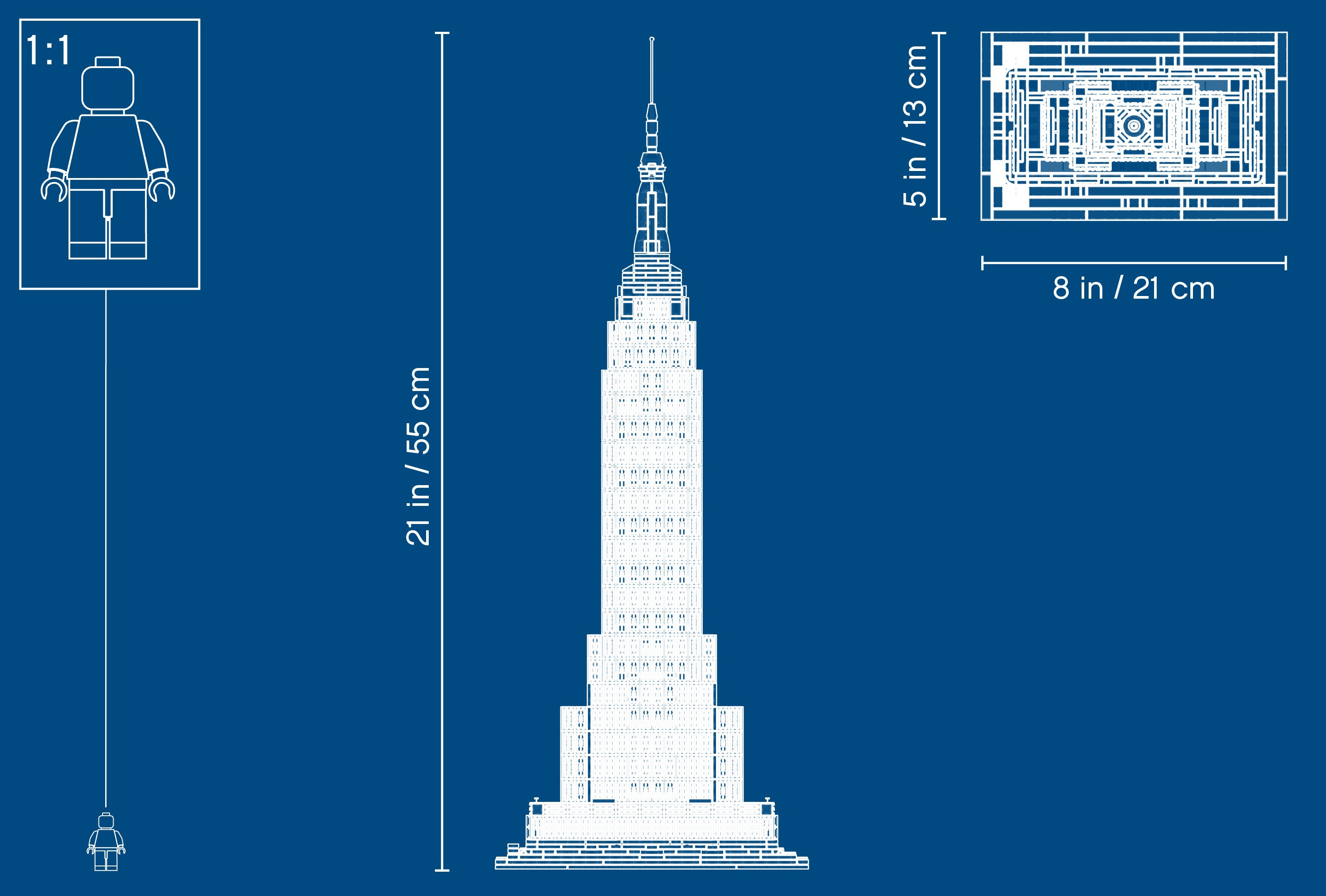 Dripping Medicinsk malpractice Ulv i fåretøj Empire State Building 21046 | Architecture | Buy online at the Official LEGO®  Shop US