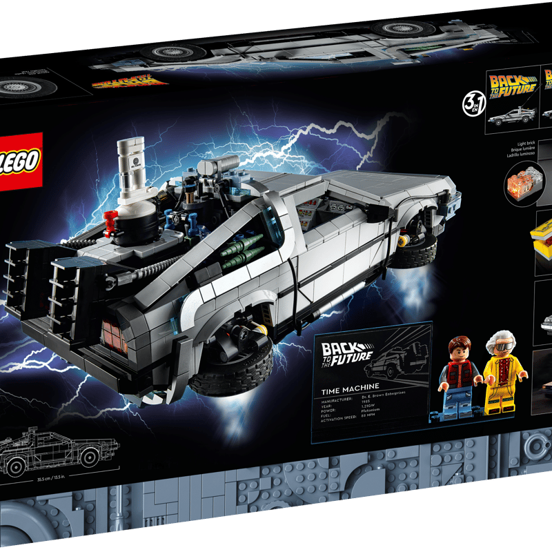 Macchina del tempo Ritorno al futuro 10300 LEGO® Icons LEGO