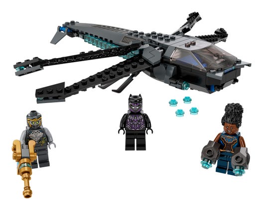 LEGO 76186 - Black Panthers drageflyver