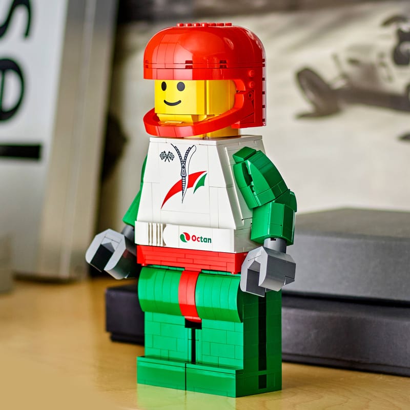 Up-Scaled Racing Driver Minifigure 40819 | Minifigures | Buy online at ...