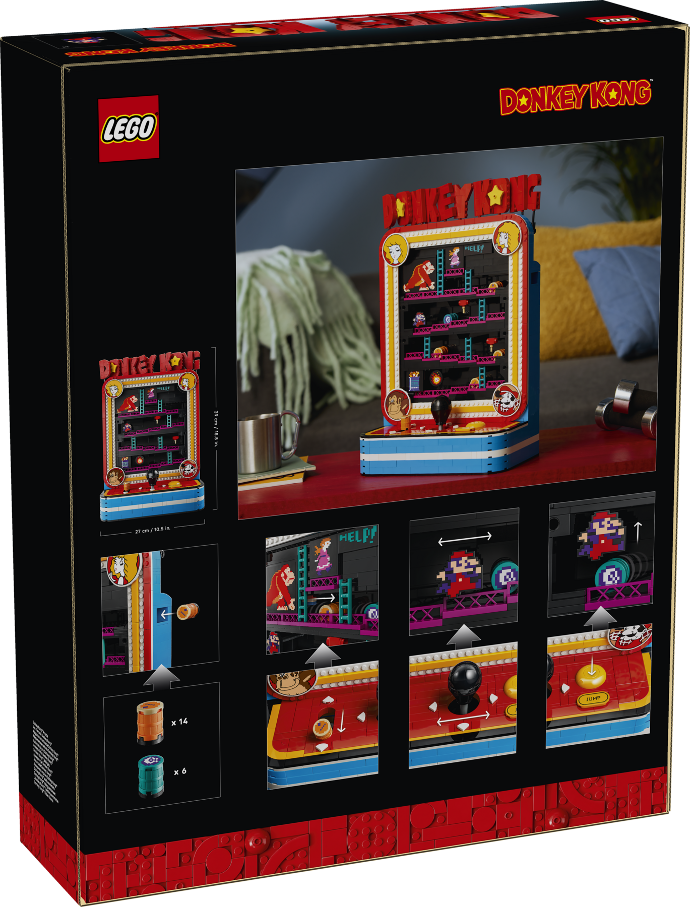 Donkey Kong™ Arcade 72051 | LEGO® Super Mario™ | Buy online at the