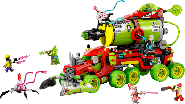 LEGO 71499 Le camion spray de peinture de Mateo