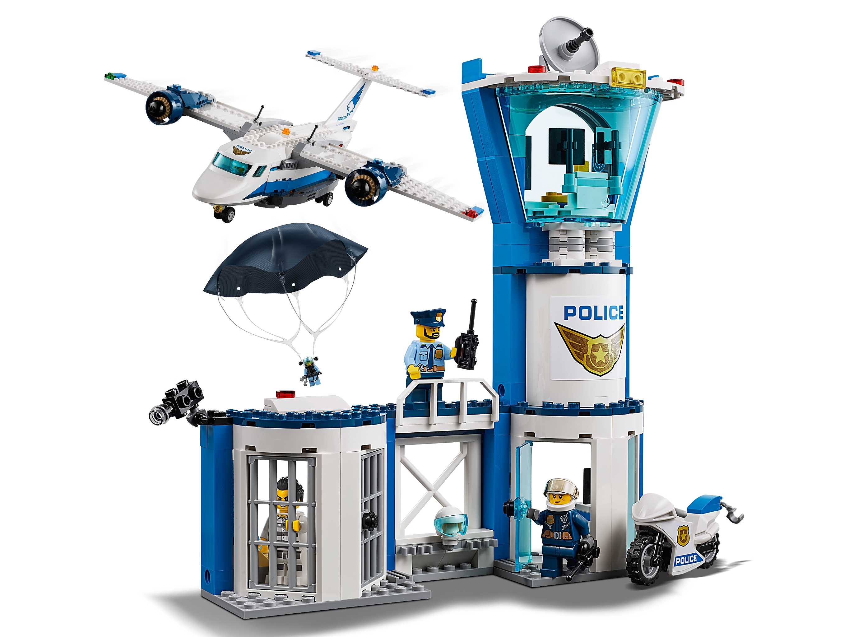 Police Air Base 60210 | City | Buy online the Official LEGO® US