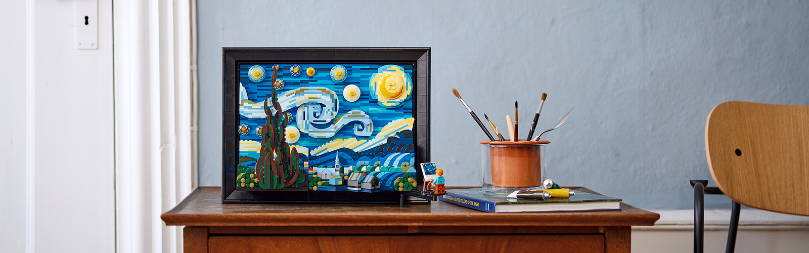 Notte stellata di van Gogh by Lego
