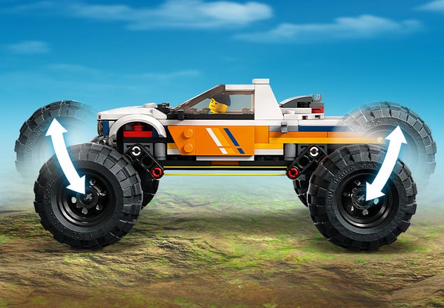 LEGO® 4x Achse + 8x Räder Felge hellgrau Auto Fahrzeug City (6015, 4600)