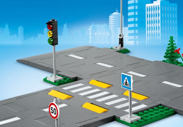 LEGO CITY: Road Plates (60304) 673419339155