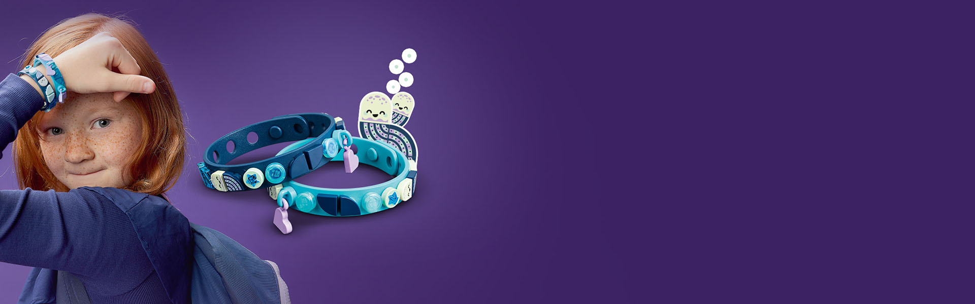 チャームブレスレット ＜ディープオーシャン＞ 41942 | ドッツ |レゴ