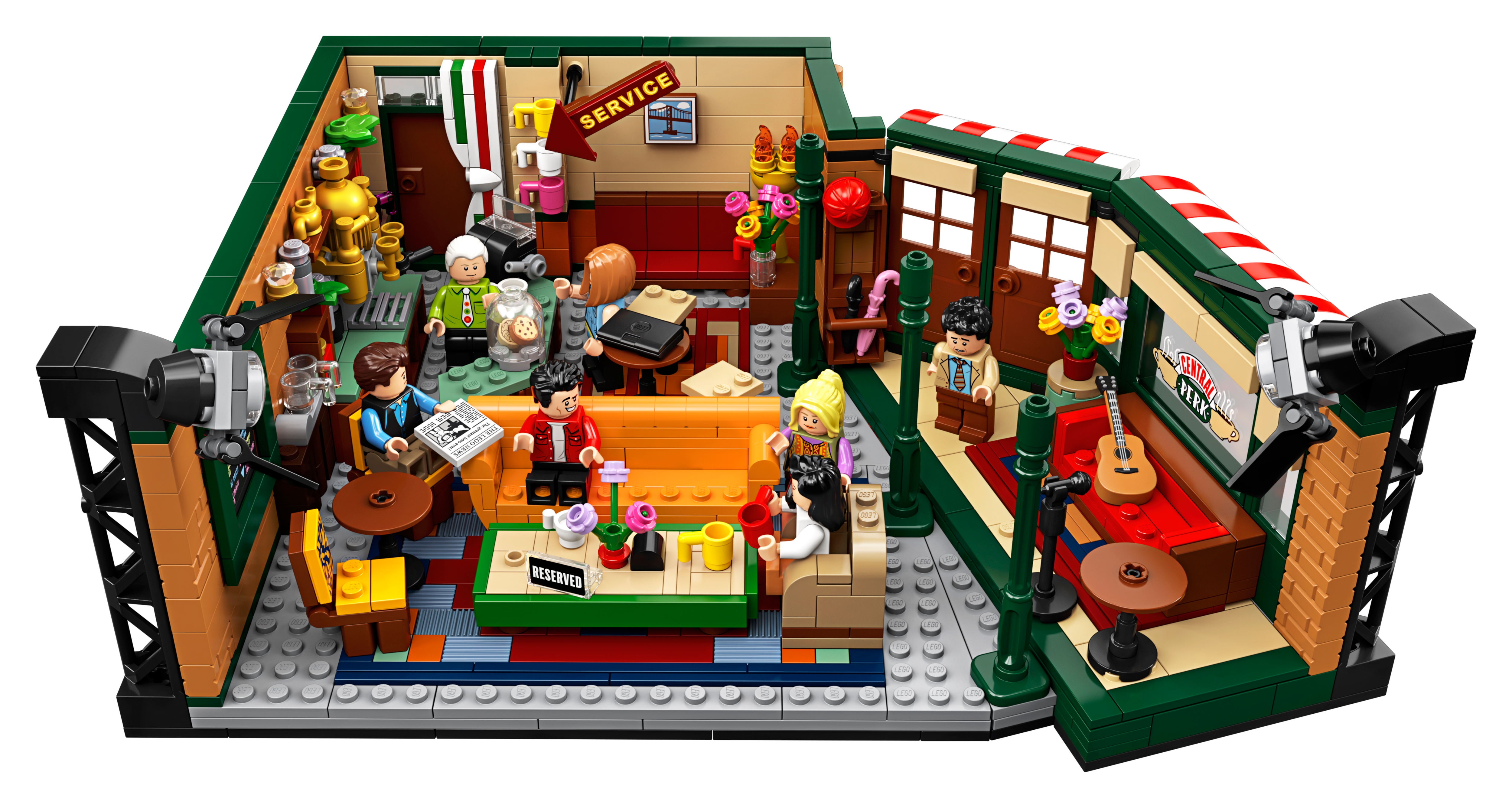 Details about   LEGO FRIENDS Central Perk Ideas set 21319 US Seller new comes 7 mini figures