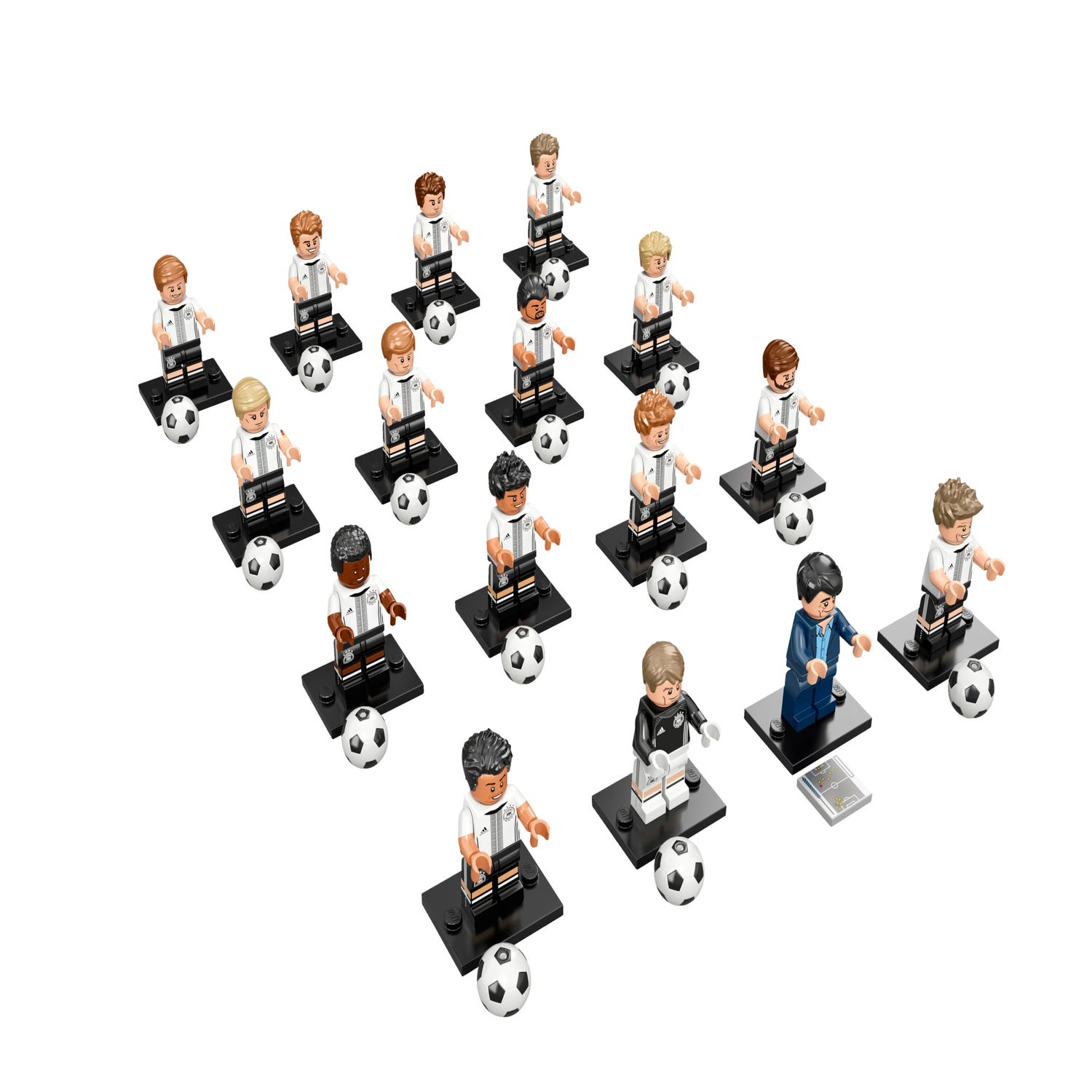 mikrofon betalingsmiddel gammelklog DFB's die Mannschaft 71014 | Minifigurer | Officiel LEGO® Shop DK