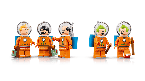 LEGO 21367 La fusée de Tintin® — visuel 4 sur 8