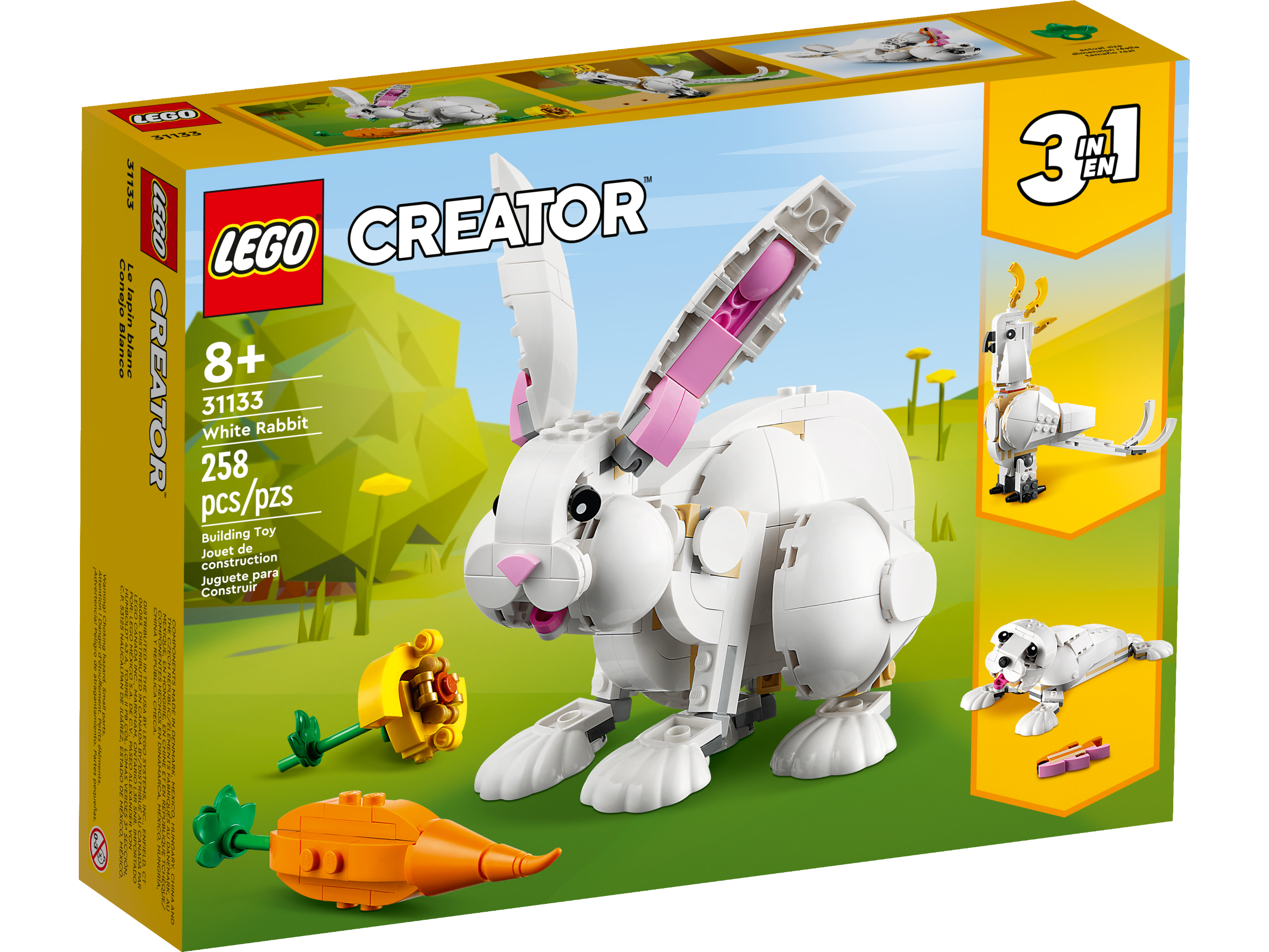 White Rabbit 31133 | Creator 3-in-1 | online at the Official LEGO® Shop US