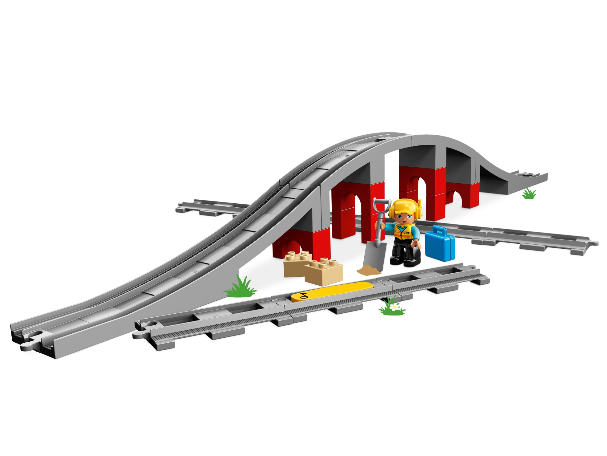  LEGO DUPLO Town Train Bridge and Tracks 10872 - Toy