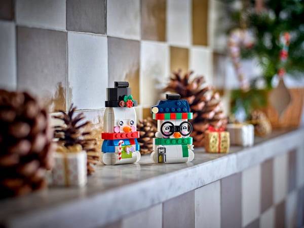 LEGO 40812 Les bonshommes de neige décoratifs — visuel 5 sur 8