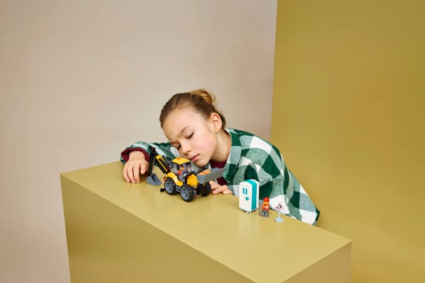 Yellow Backhoe Loader - Image 10