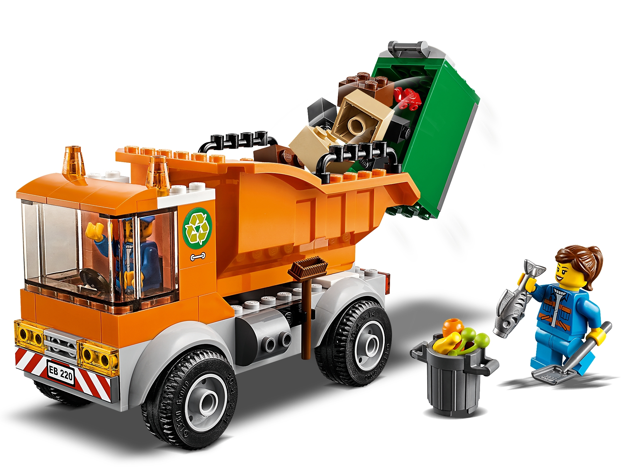 Grønne bønner opfindelse Regelmæssigt Garbage Truck 60220 | City | Buy online at the Official LEGO® Shop US