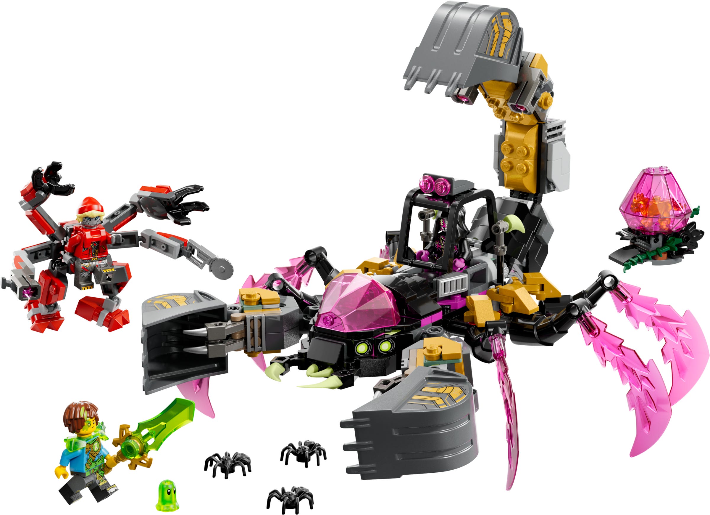 LEGO® DREAMZzz™ 71513 La pelleteuse scorpion des cauchemars - vue 2